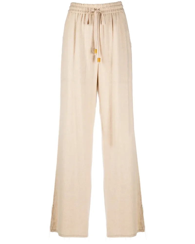 Nanushka Kaissan track trousers - Nude Nude