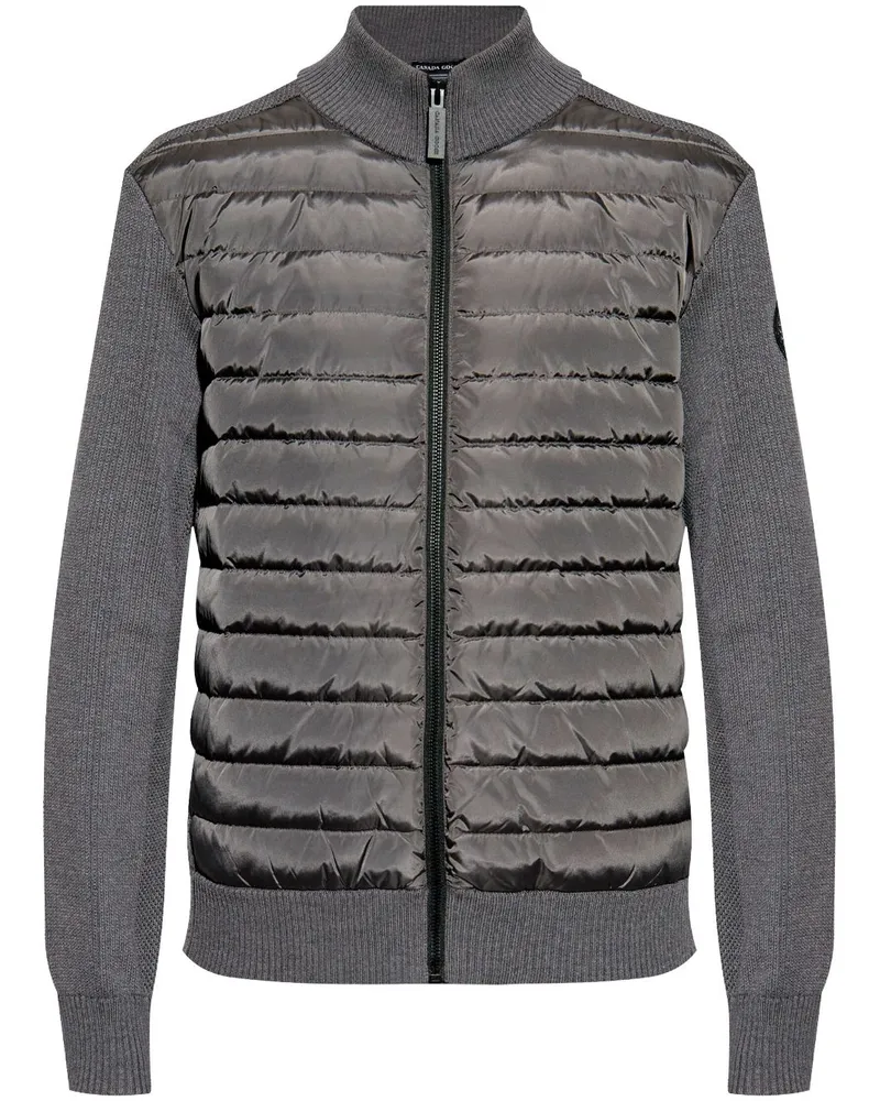 Canada Goose Gesteppte Hybridge Jacke - Grau Grau