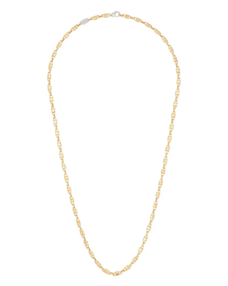 ZANCAN 18kt Gelb- und Weißgoldhalskette Gold