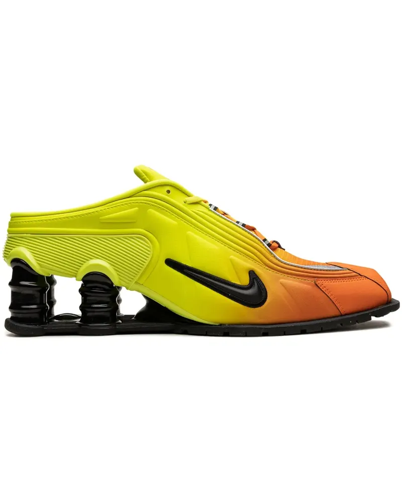 Nike x Martine Rose Shox R4 Mules Safety Orange Sneakers - Gelb Gelb