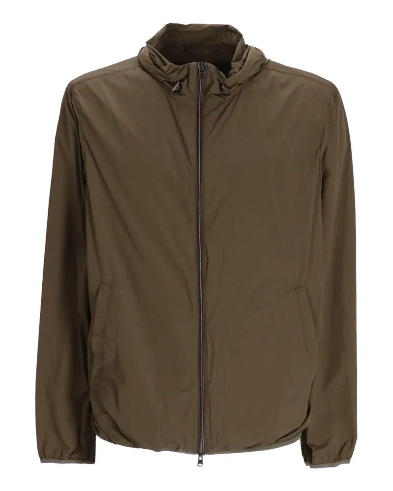 Herno Ultralight Matt Jacke mit Reißverschluss - Braun Braun