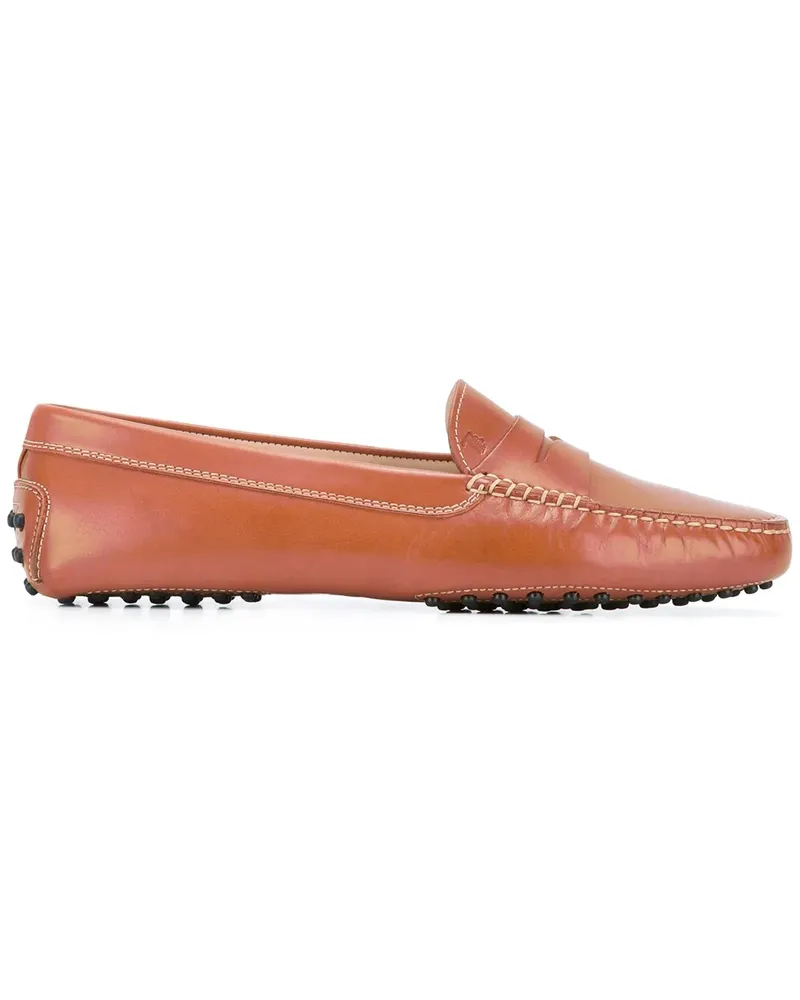 TOD'S Loafer mit Noppensohle - Braun Braun
