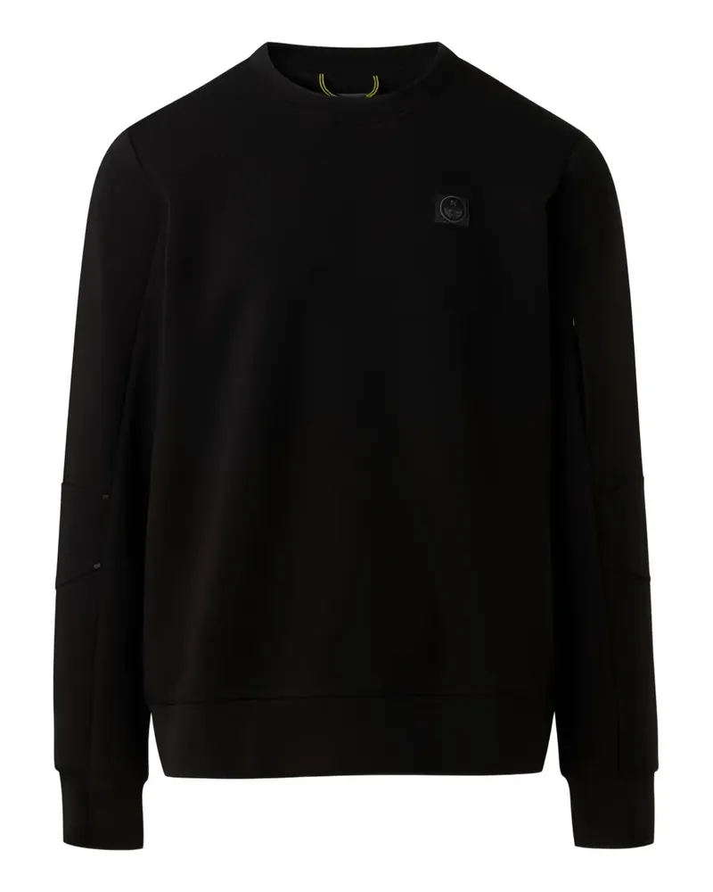 North Sails Scuba logo-patch sweatshirt - Schwarz Schwarz