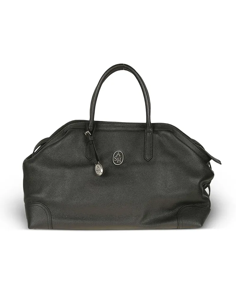 ash Strukturierte Jaqueline Tote Bag - Schwarz Schwarz