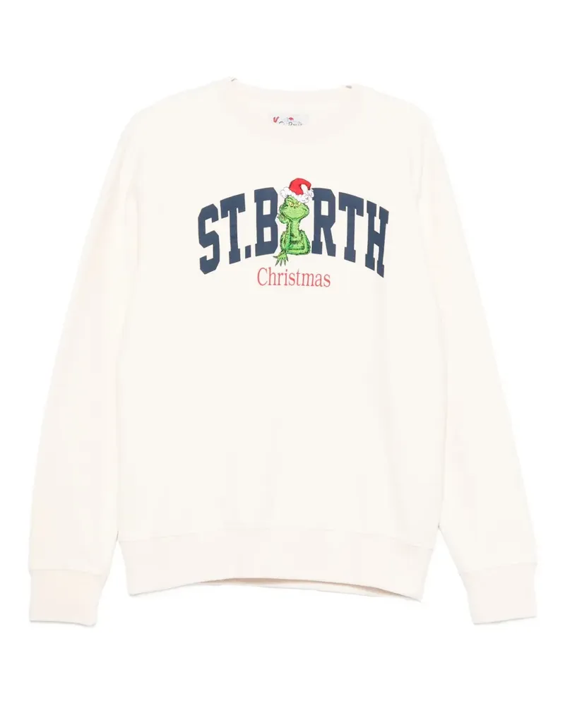 MC2 Saint Barth graphic-print sweatshirt - Nude Nude