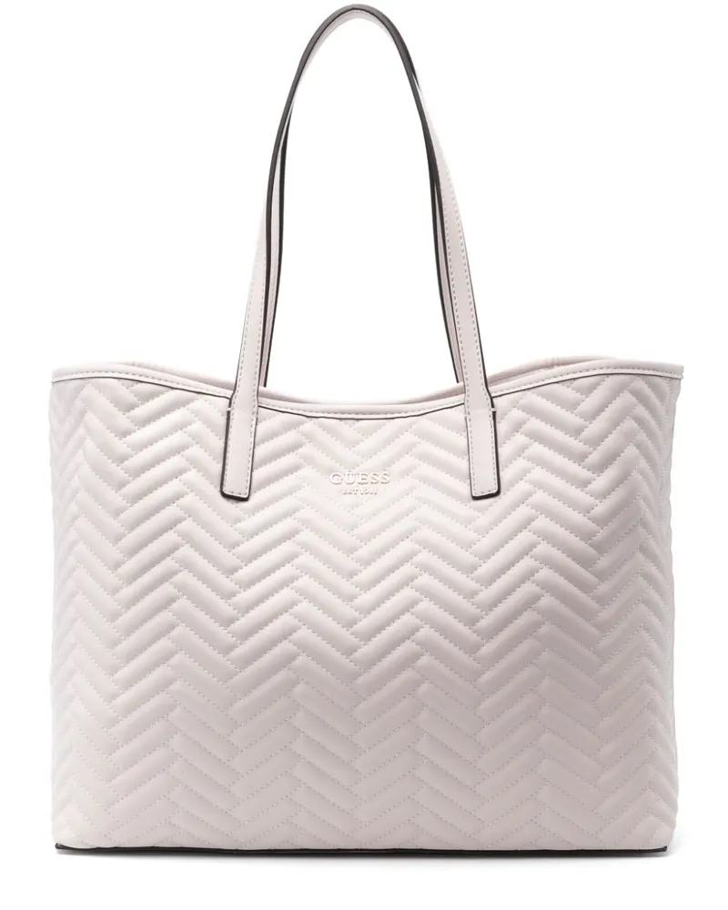Guess Handtasche mit Logo-Schriftzug - Nude Nude