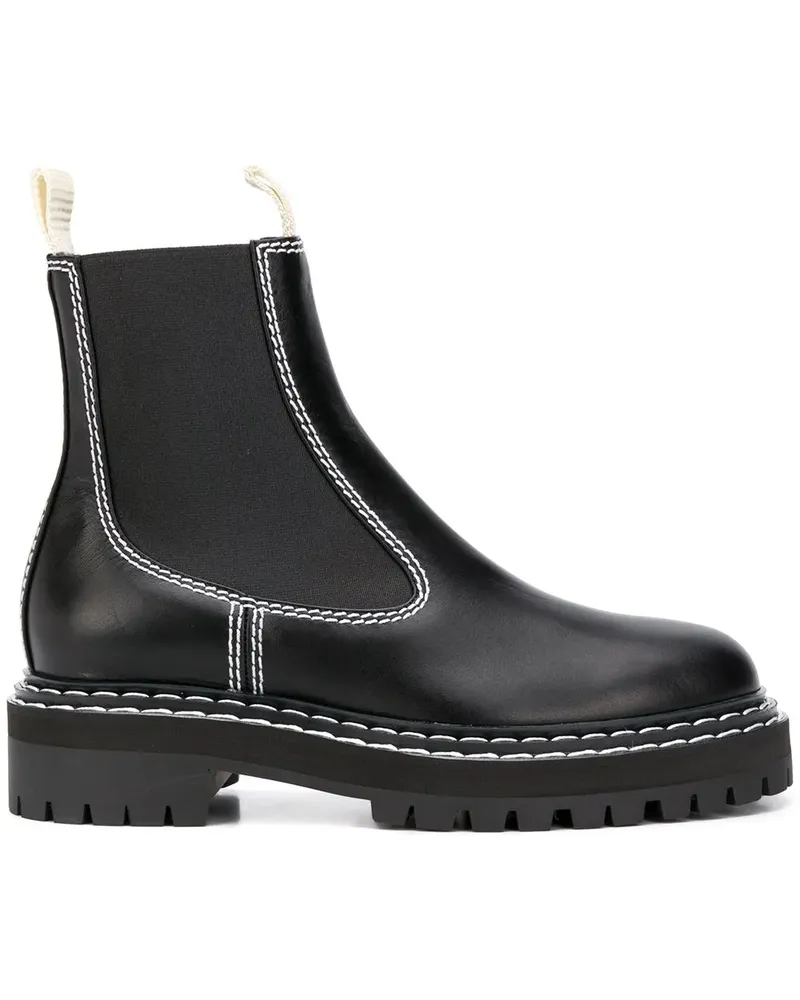 Proenza Schouler Chelsea-Boots mit Kontrastnaht - 999 999