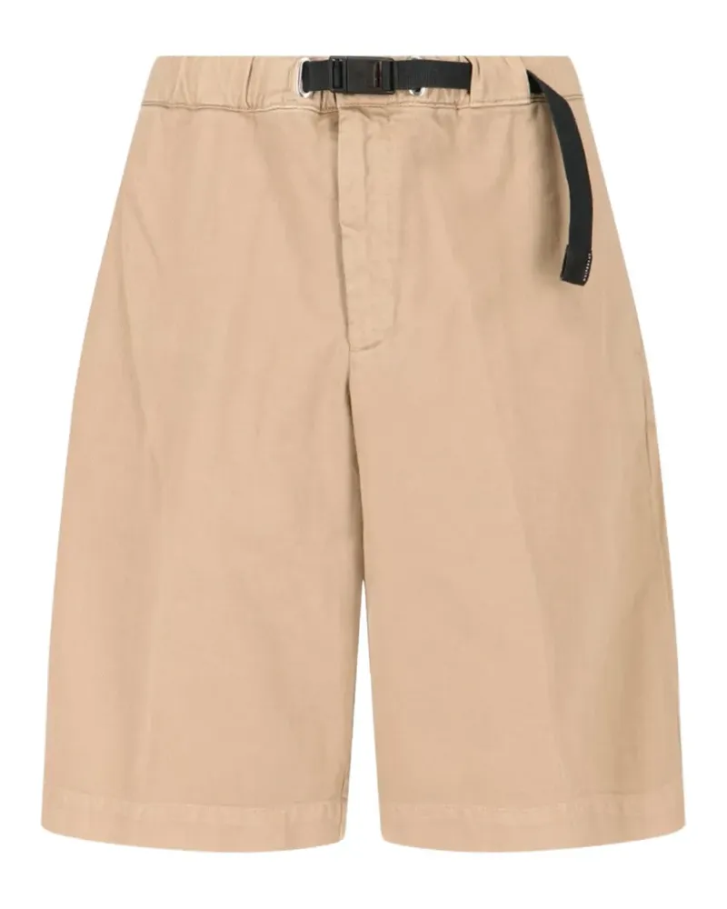 PLAN C pocket belt shorts - Nude Nude