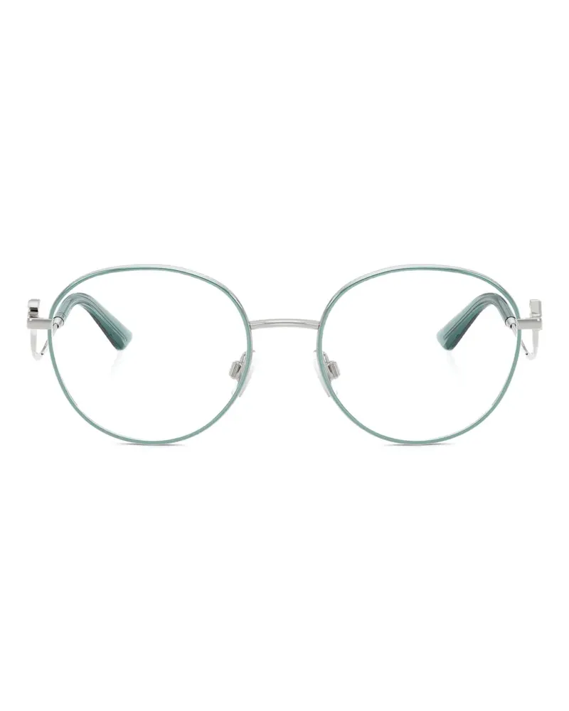 Dolce & Gabbana round frame glasses - Silber Silber