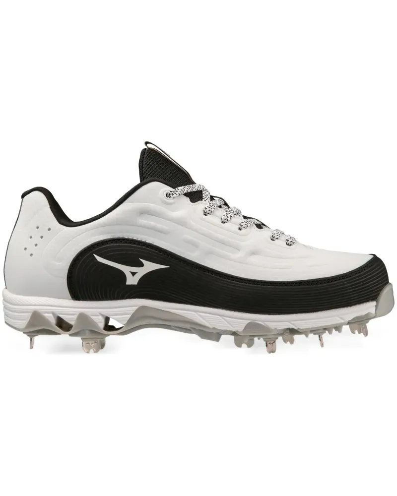 Mizuno Metal Softball Cleats "White/Black" Sneakers - Weiß Weiß