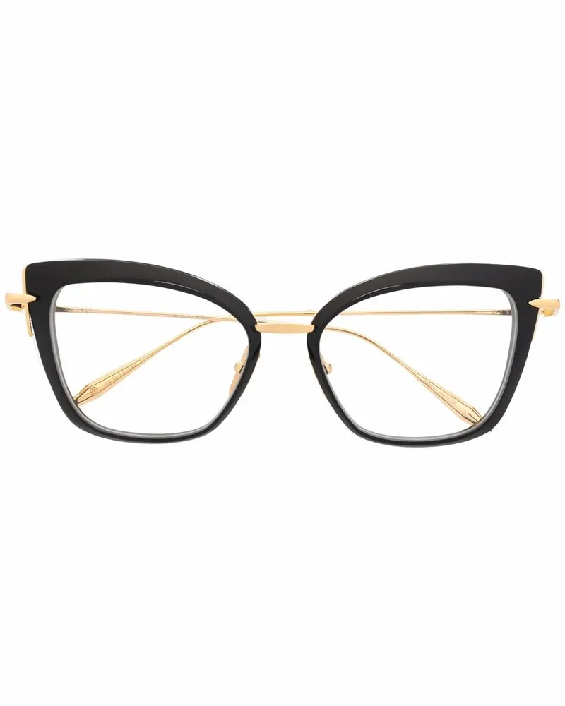 DITA Amorly Cat-Eye-Brille - Schwarz Schwarz