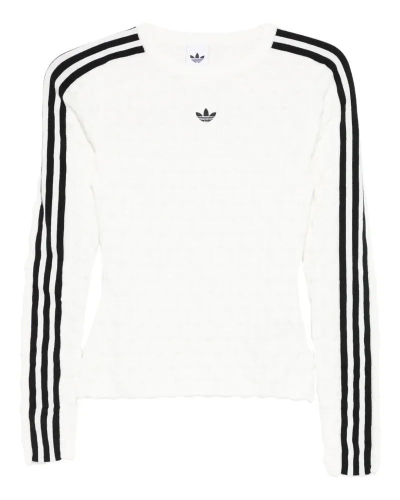 adidas Dreiteiliger Pullover mit Logo - Weiß Weiß
