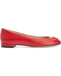 Giuseppe Zanotti Klassische Ballerinas Rot