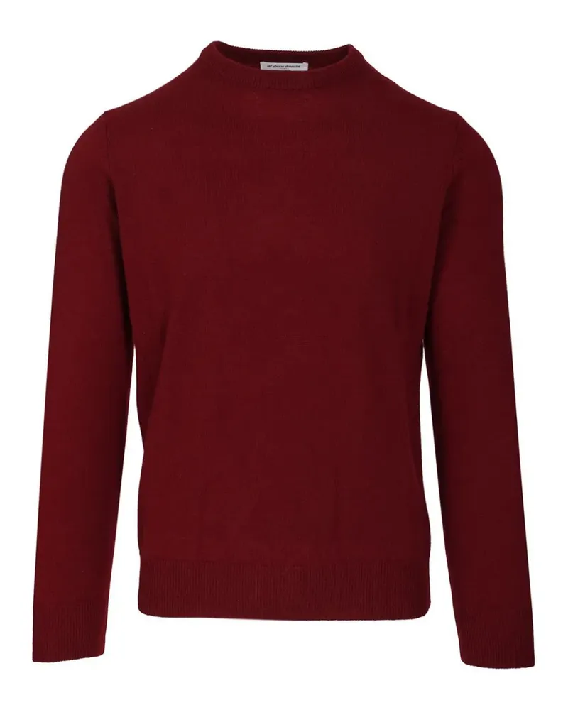 Al Duca D’Aosta 1902 crew-neck cashmere sweater - Rot Rot