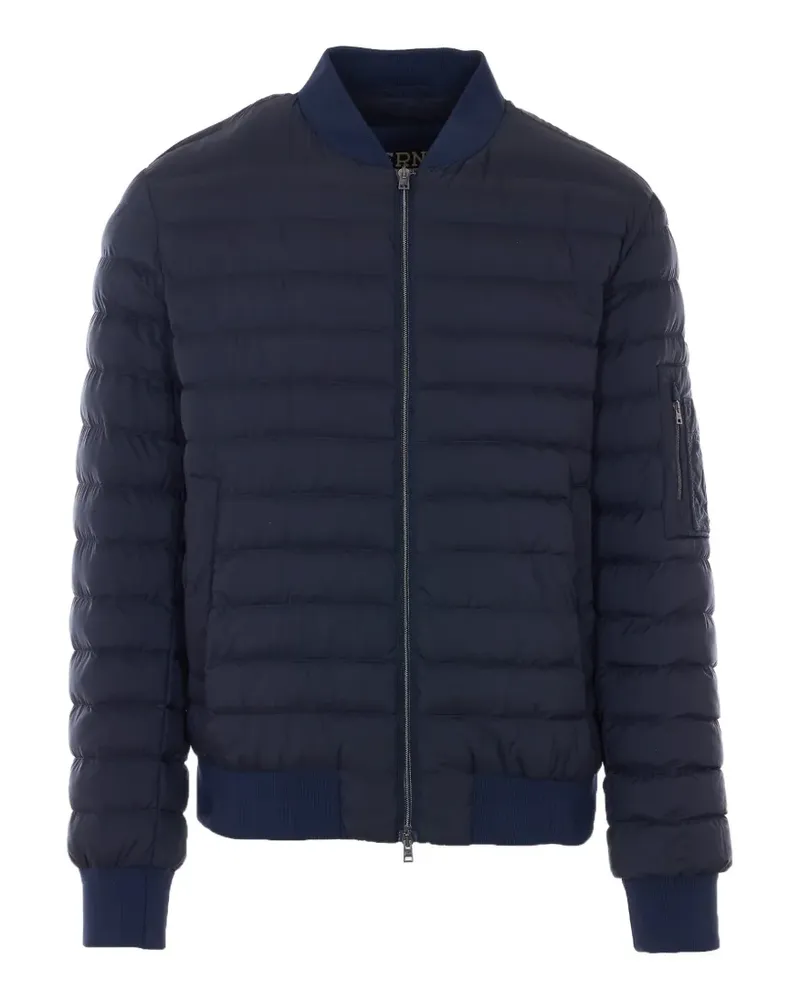 Herno zip-up bomber jacket - Blau Blau
