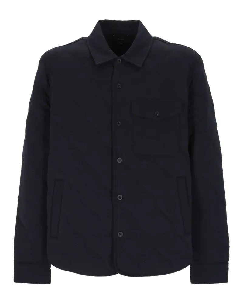 Vince Gesteppte Hemdjacke - Blau Blau