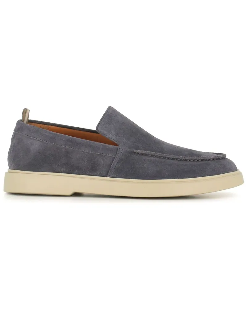 Officine Creative Italia Loafer aus Wildleder - Grau Grau