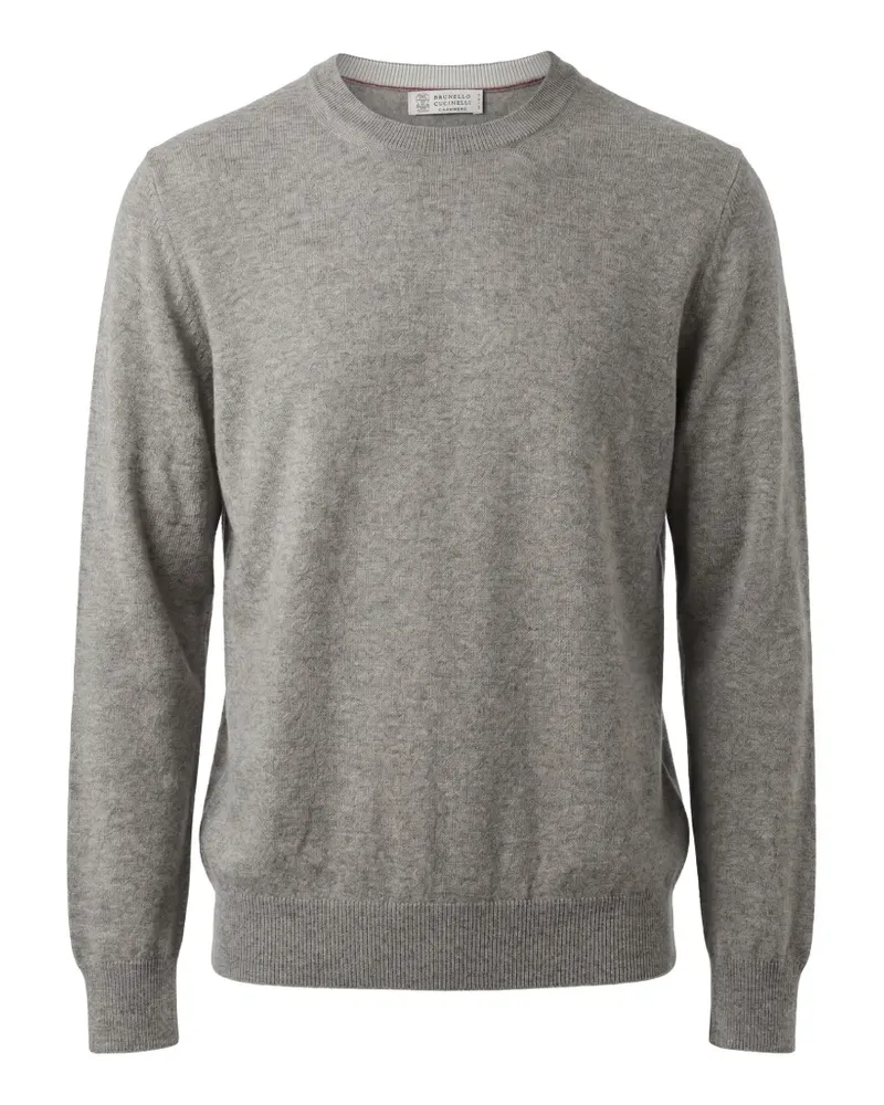 Brunello Cucinelli fine-knit cashmere sweater - Grau Grau