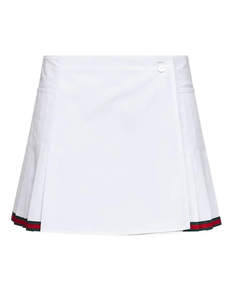 Gucci Minirock in A-Linie - Weiß Weiß