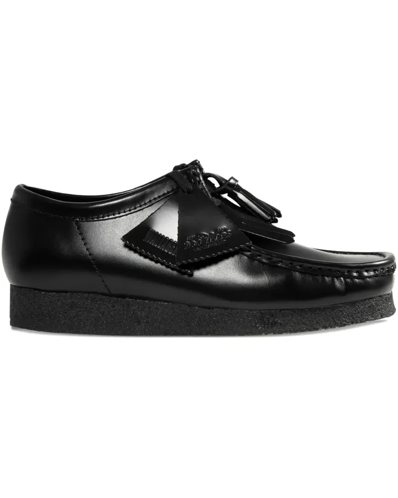 Clarks Schnürschuhe mit Quasten - Schwarz Schwarz