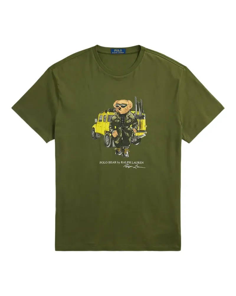 Ralph Lauren Polo Bear graphic-print T-shirt - Grün Grün