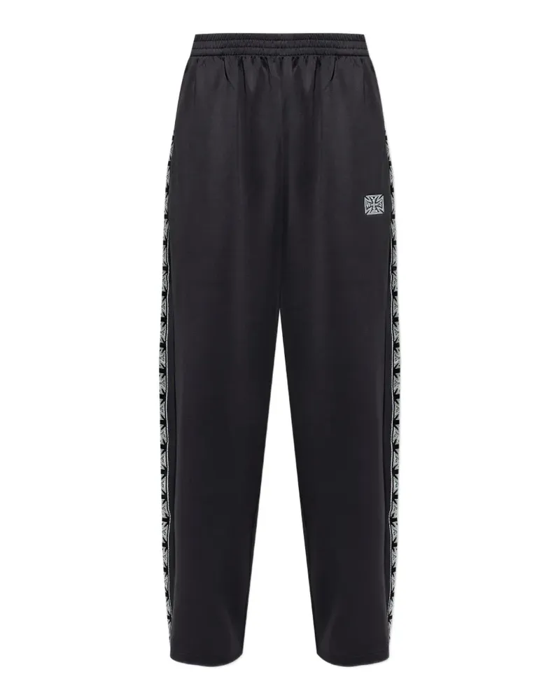 VETEMENTS logo-detail track pants - Schwarz Schwarz