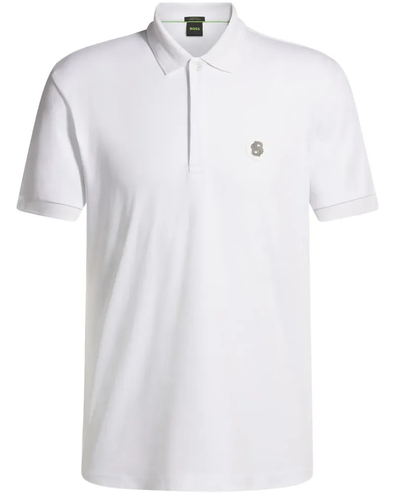 HUGO BOSS Paddy Poloshirt - Weiß Weiß