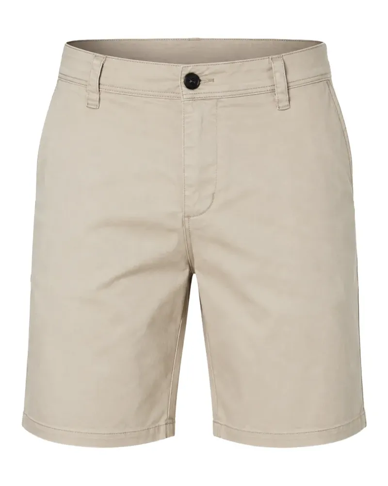 Armani Exchange logo-plaque chino shorts - Nude Nude