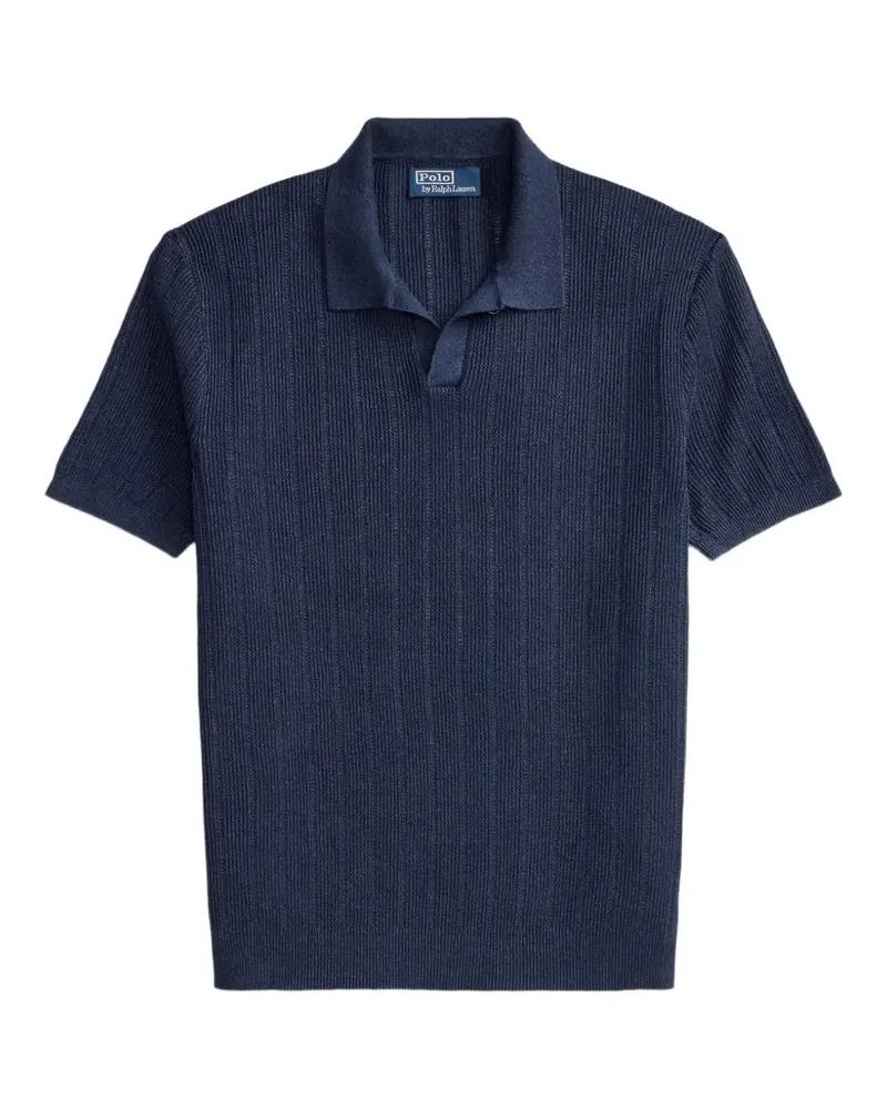 Ralph Lauren ribbed T-shirt - Blau Blau