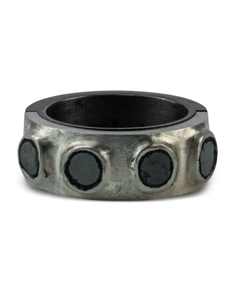 Parts Of Four Sistema Ring mit Diamant - Schwarz Schwarz
