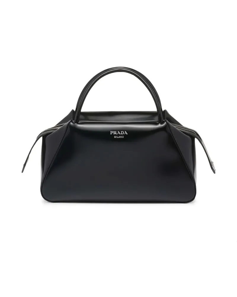 Prada Mittelgroße Handtasche - Schwarz Schwarz
