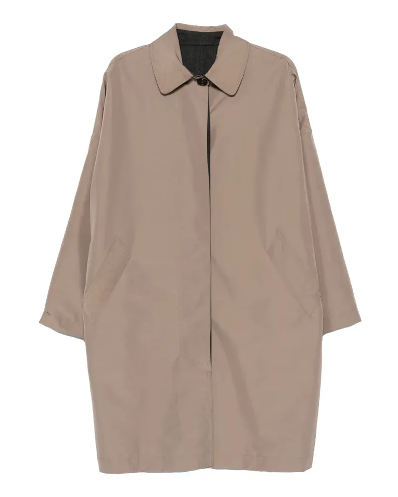 ALYSI Klassischer Trenchcoat - Nude Nude