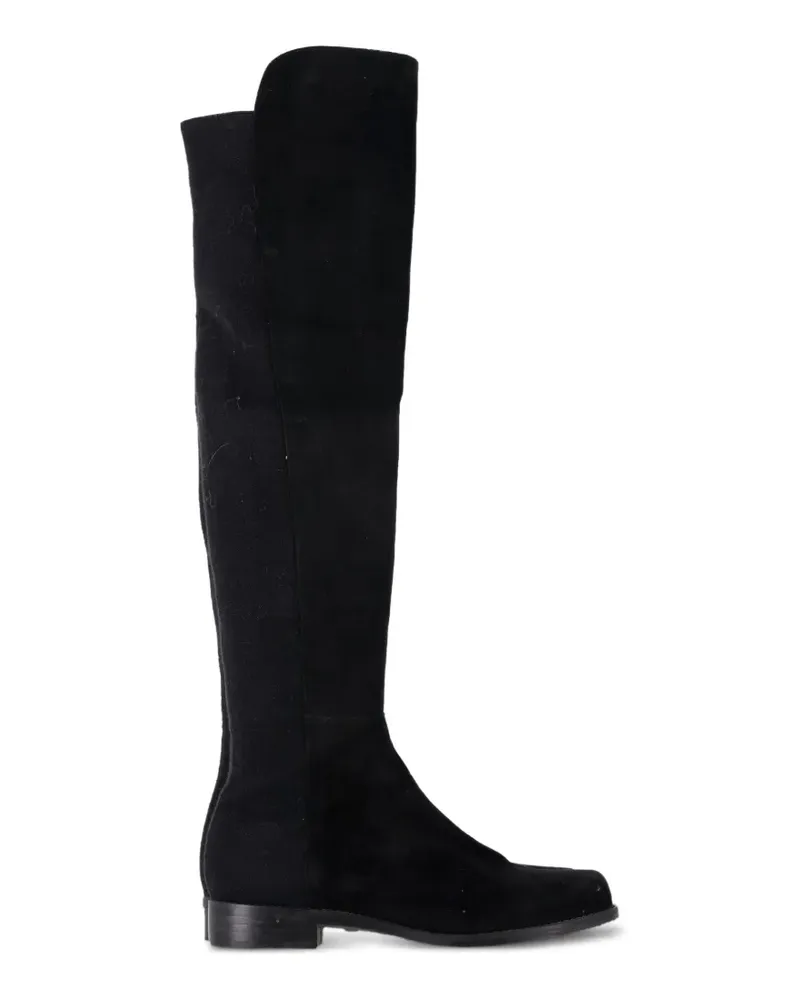Stuart Weitzman 5050 Overknee-Stiefel - Schwarz Schwarz