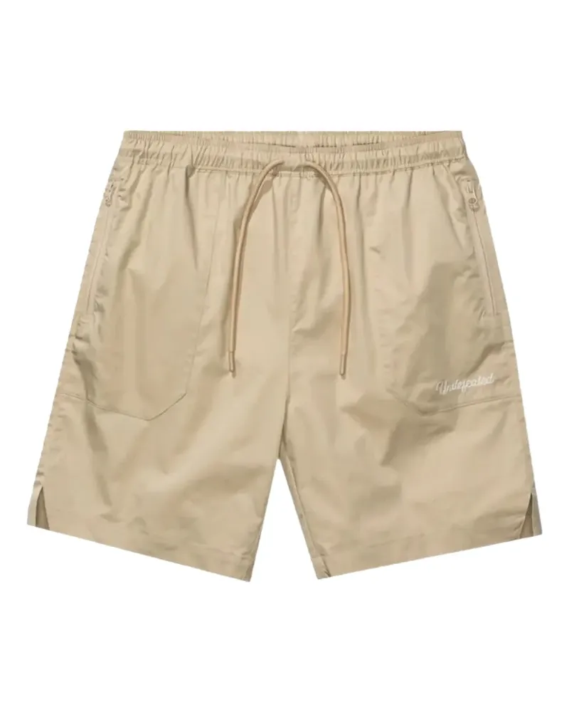 Undefeated Shorts mit aufgesetzter Tasche - Nude Nude