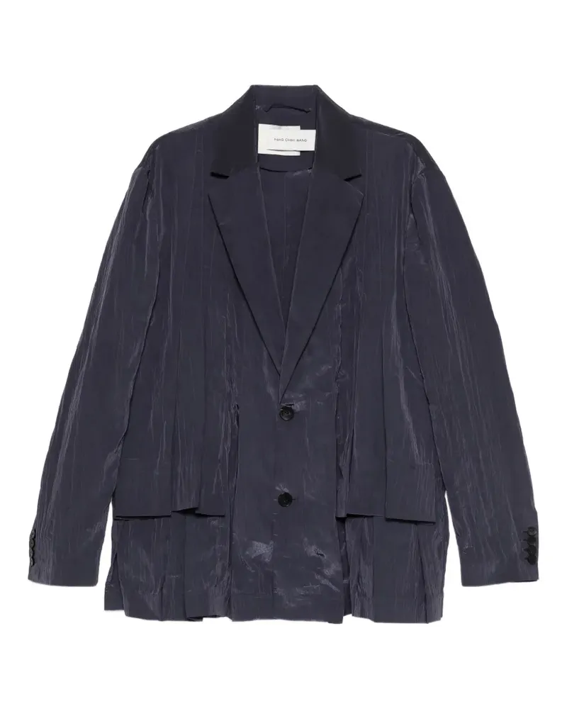 Feng Chen Wang single-breasted blazer - Blau Blau