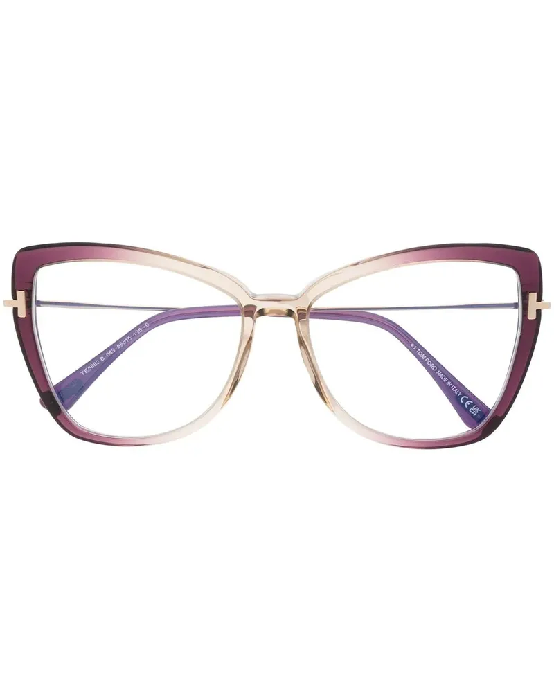 Tom Ford Brille mit Farbverlauf - Violett Violett