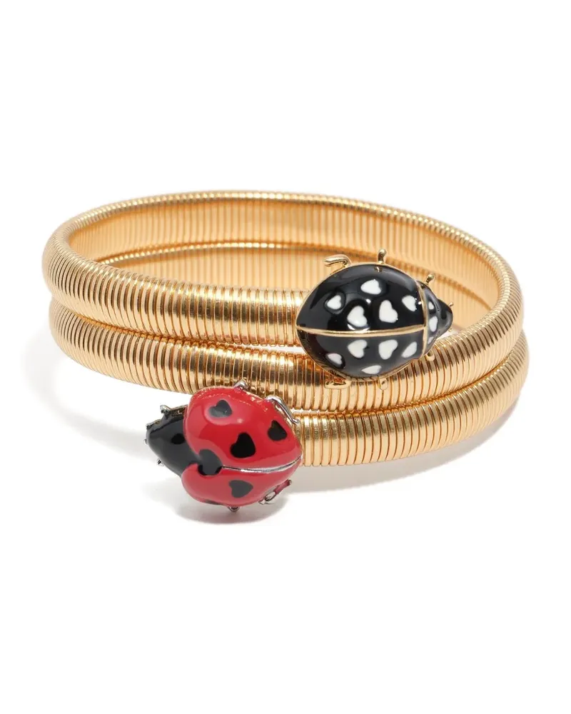 BIMBA Y LOLA Armband mit Marienkäfer - Gold Gold