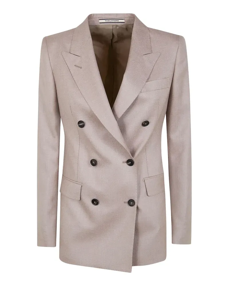 Tagliatore Einreihiger Parigi Blazer - Grau Grau