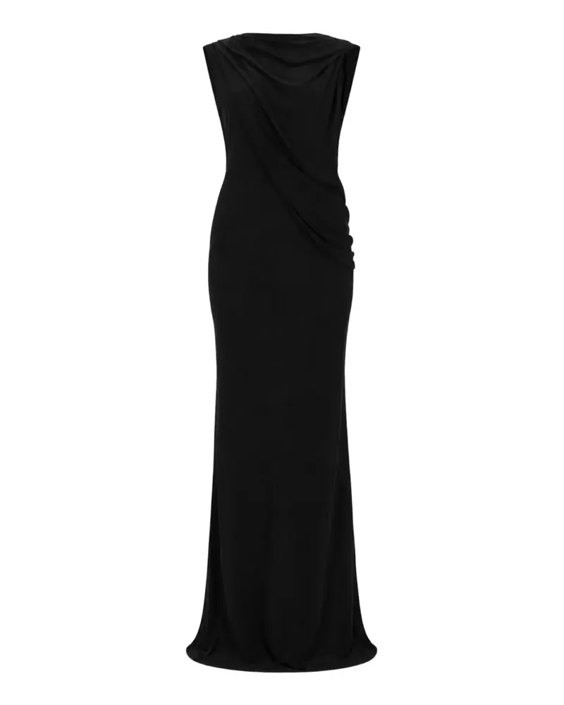 Tom Ford Drapiertes Abendkleid - Schwarz Schwarz
