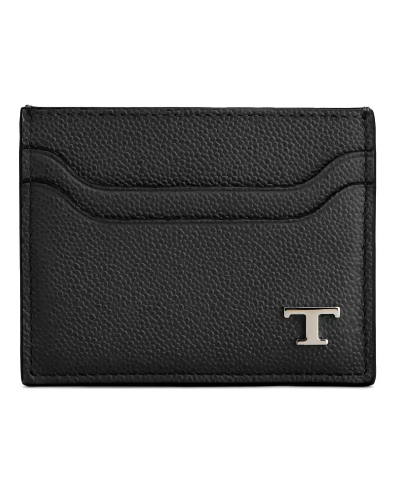 TOD'S Klassisches Kartenetui - Schwarz Schwarz