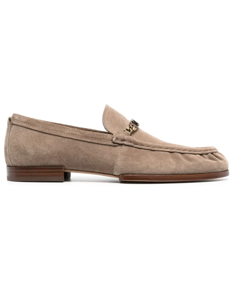 TOD'S Loafer aus Wildleder - Braun Braun