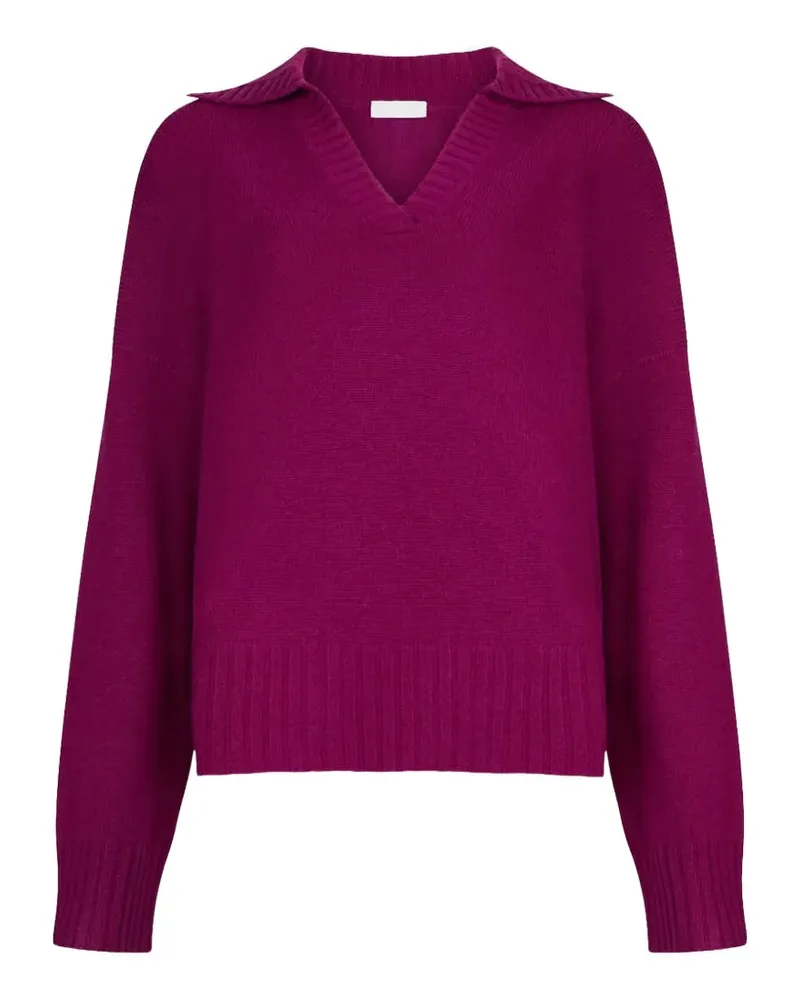 Liu Jo Pullover mit V-Ausschnitt - Violett Violett