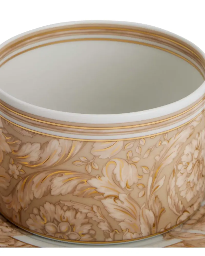 Versace Barocco Teeservice mit Blumen (5er-Set) - Nude Nude