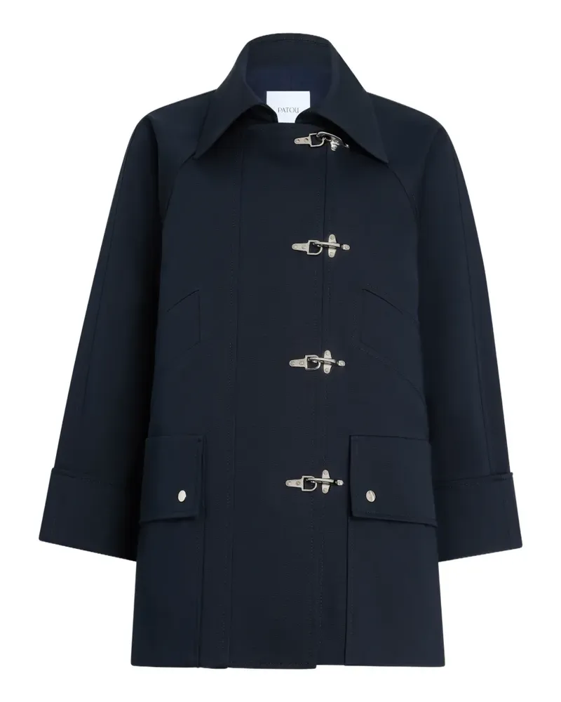 Patou Oversized-Parka mit Knebelverschluss - Blau Blau