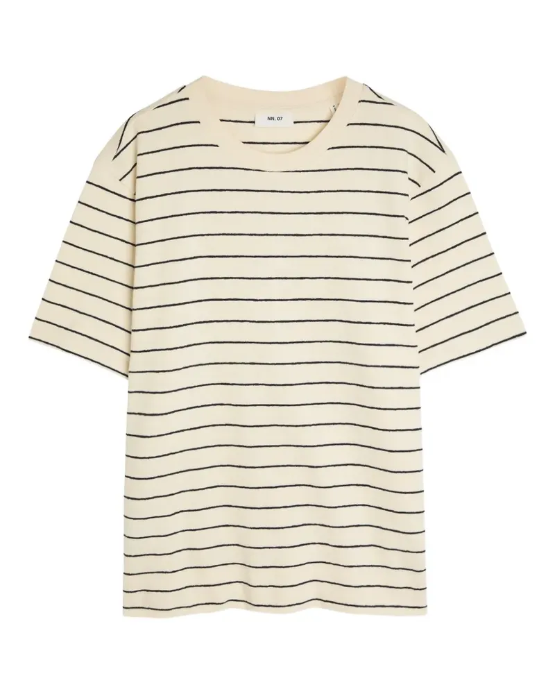 NN 07 horizontal-stripe T-shirt - Nude Nude