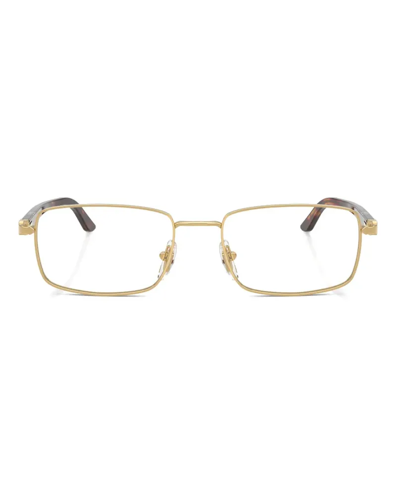 Persol rectangle-frame glasses - Gold Gold