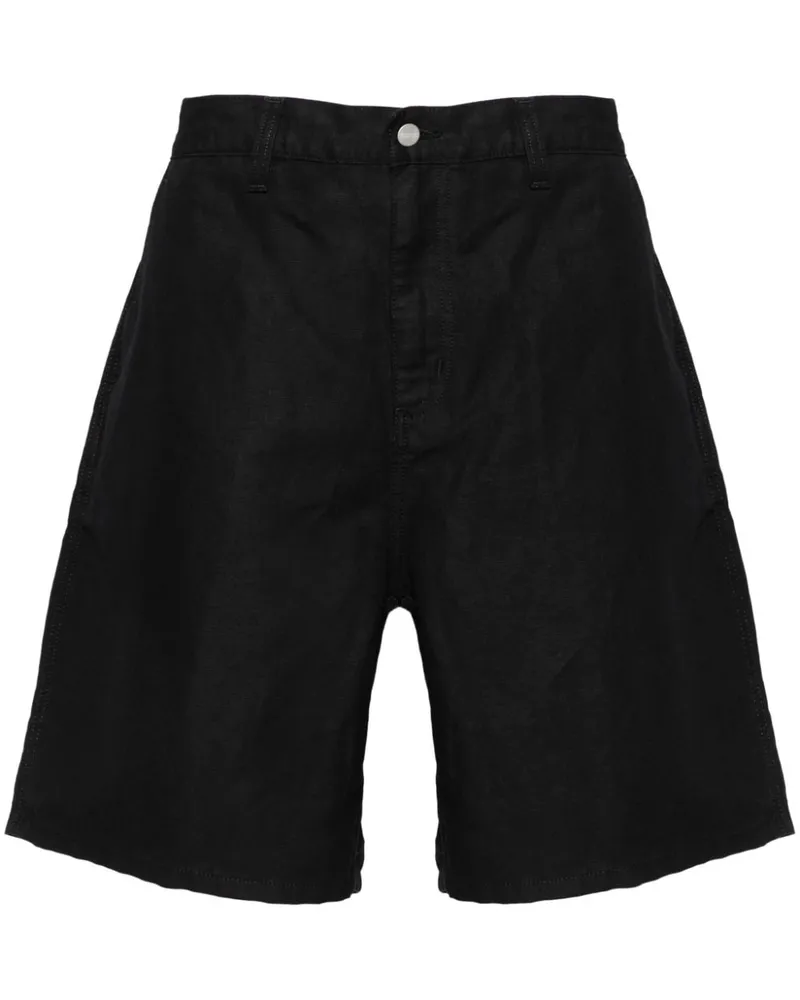 Carhartt WIP Walter Single Knee Shorts Schwarz