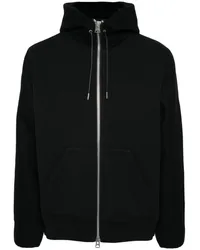 Sacai Hoodie mit Einsätzen Schwarz