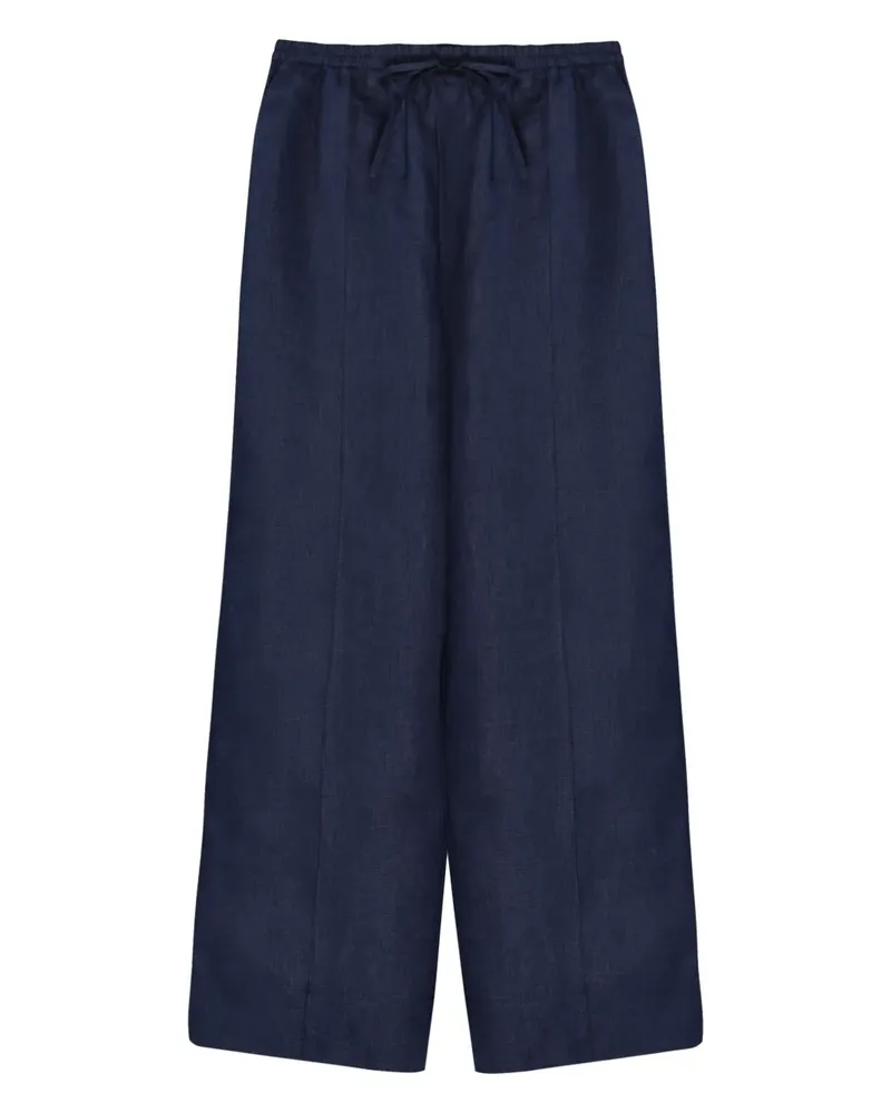 SLEEPER Satinhose mit Kordelzug - Blau Blau