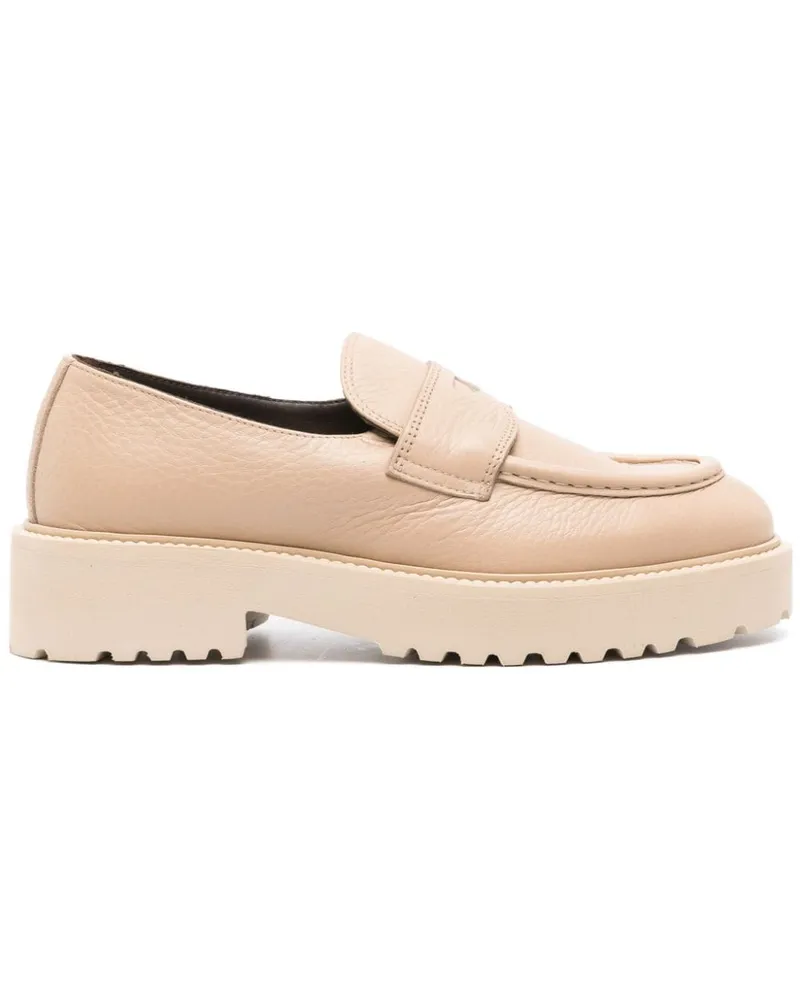 Doucal´s Klassische Penny-Loafer Braun